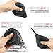 Premium Silicone Enema Bulb – Soft, Safe and Comfortable Medical Douche for Men and Women (7.6 oz, Black)