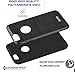 iPhone 6 Case, iPhone 6s Case, 5.5 Inch Case for iPhone 6 Plus - UniqArmor Shock Absorbing iPhone 6 & iPhone 6S Case, Brushed Aluminum - Black iPhone 6 Case