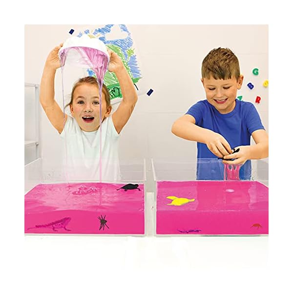 Glitter-Slime-Baff-Pink-from-Zimpli-Kids-1-Bath-Pack-Turn-Water-Into-Gooey-Glittery-Slime-Childrens-Sensory-and-Bath-Toy-Certified-Biodegradable-Gift Glitter Slime Baff Pink from Zimpli Kids, 1 Bath or 4 Play Uses, Magically turns water into gooey, glittery slime…
