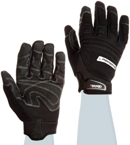 Cestus Handler Series BrickHandler Unparallel Grip Glove, Work, Cut Resistant, 2X-Large, Black (Pack of 1 Pair)