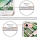 MOSNOVO iPhone SE 2020 Case, iPhone 8 Case, iPhone 7 Case, iPhone 7 Case Clear, Tropical Banana Leaves Clear Design Back Case with TPU Bumper Case Cover for iPhone 7 / iPhone 8 / iPhone SE 2020