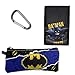 Lego Batman 6 piece Backpack and Lunch Box School Set (Black/Grey, One Size)