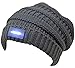 Funky Junque Solid Ribbed Day/Night Reversible LED Flash Light Beanie Hat