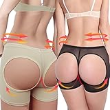 Women's Butt Lifter Lace Boy Shorts Body Shaper Enhancer Panties Butt Lifting Underwear