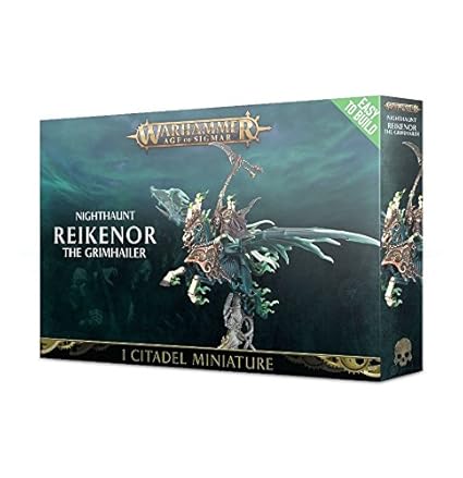 Citadel Easy-To-Build Nighthaunt Reikenor the Grimhailer Warhammer Age of Sigmar