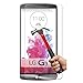 LG G3 Screen Protector,LG G3 Tempered Glass Screen Protector,Creativecase 2 Pack[Anti-scratch][9H Hardness][HD Clear] Screen Protector for LG G3