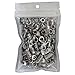 RUBYCA Tibetan Silver Tone Color Spacer Loose Beads and 1pcs European Charm Bracelet Mix 100pcs DIY