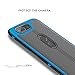 OnePlus 5T Case Bumper Cover - Rebex & Ipaky Shock-Absorption Thin Slim fit Hybrid Soft Inner TPU Hard PC Back Slim Protective Cases Cover for OnePlus 5T (A-Black Blue)