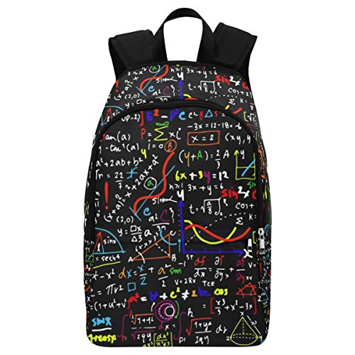 Interestprint math linear education funny casual backpa…