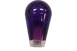 Atomic Market US Style Bat Top Replaces Arcade1up Sanwa & Zippy Japanese Ball Top Joystick Tops (Translucent Purple)