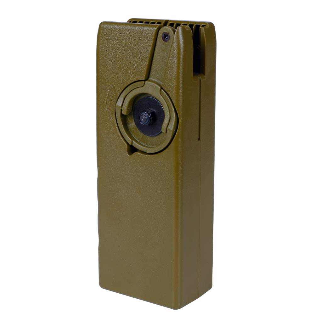 WISEONUS Airsoft Paintball 1000 Rounds Hand Crank BBs Quick Speed M4 Loader Tactical Magazine Pouch