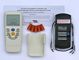 Universal Thermostatic Ceiling Fan And Light Remote Control