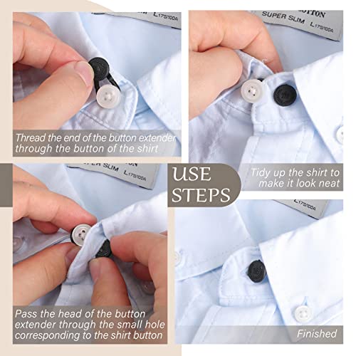 24 Packs Collar Extenders for Mens Shirts Button Extender for Pants  Flexible Neck Extender for Women Dress Skirts in Kenya | Whizz