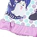 AOVCLKID Vampirina Comfy Loose Fit Pajamas Girls Printed Princess Dress (Purple,140/6-7Y)