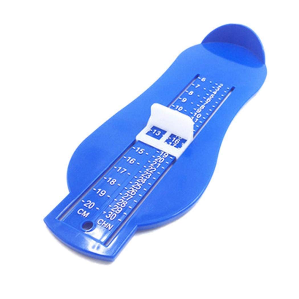 Gijoki Household Plastic Children Foot Length Measuring Ruler Baby Feet Measurer Shoe Measuring Devices