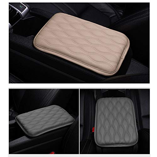 Mioloe Auto Center Console Pad,Universal Center Console Cover, Auto Armrest Cover, Car Armrest Seat Box Cover, Waterproof Armrest Cover, Fit for Most Vehicle, for SUV,Truck,Car