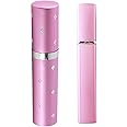 MagiUSA Lipstick Stun Gun and Lipstick Pepper Spray, tazer and Flashlight 2 in 1, Self Defense Safety Keychain Set Quick Release Pepper Gel