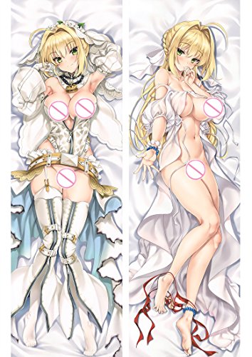 HH ART Saber - Fate Hugging Anime Body Pillowcases Two Way Tricot 150cm x 50cm