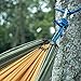 CCTRO Double Camping Hammock, Portable Lightweight Nylon Parachute Hammocks with Tree Straps & Carabiners for Backpacking, Camping, Travel