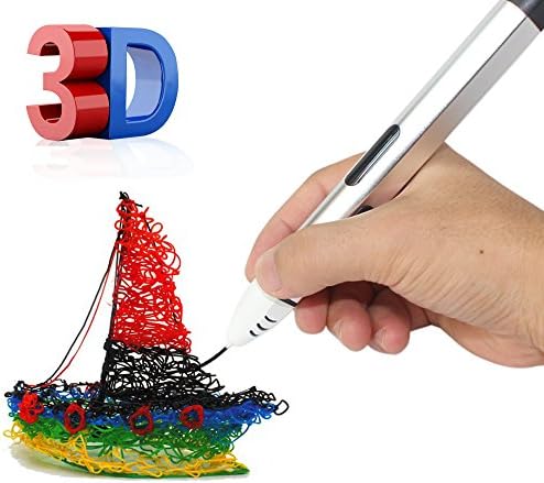 ALYN 3D Pen, 3D Doodler Drawing Printing Printer Pen for Arts Crafts DIY Perfect Gift for Kids and Adults, Compatible with PLC Filament,Safe and bright LED Display