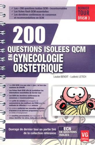 200 questions isolées QCM en gynécologie obstétrique