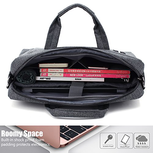 CoolBELL 17.3 inch Laptop Bag Messenger Bag Hand Bag