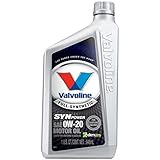 Valvoline 0W-20 SynPower Full Synthetic Motor Oil - 1qt (VV916)