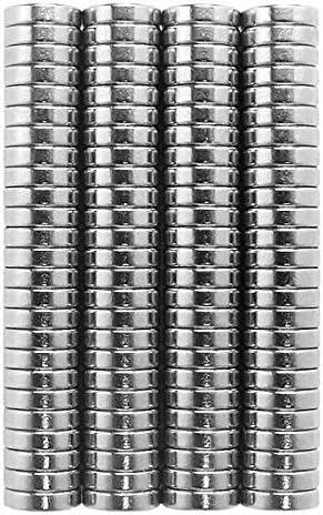 totalElement 6.5 x 1.5 mm Neodymium Rare Earth Disc Magnets N48 (100 Pack)