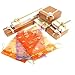 Duel on Jewel Royale Ethnic Indian Bollywood Rajwada Antique Gold Payal Anklet Pair with White Stones