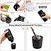 Mounchain Filter Coffee Machine, Mini Compact Portable Travel Coffee Machine, Coffee Power & K-cup Capsule, Battery Operated (2AAA Battery), Automatic Pensional Coffee Maker, Coffee Lovers Gift, for Commuter Camping, Outdoors, Office