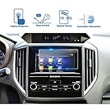 LFOTPP 2018 Crosstrek Impreza Starlink 6.5 Inch Car Navigation Screen Protector, 9H Tempered Glass Infotainment Center Touch Display Screen Protector Anti Scratch High Clarity