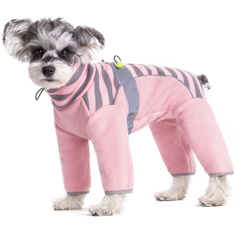 Photo 1 of Dog Coats for Small Dogs, Warm Polar Fleece Dog Jacket, Winter Dog Coat Pullover, Small Dogs Winter Clothes, Dog Snow Jacket Onesie, Dog Vest for Small Medium Dogs, Cold Weather Dog Coat