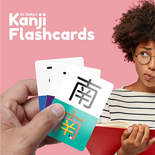 Dr. Moku Kanji Flash Cards Learn Japanese Kanji Characters with