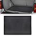 Heavy Duty 5pc Front & Rear Rubber Mats w/Trunk Liner - All Weather Protection - Universal Car Truck SUV - Black