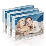 Picture Frames Acrylic, TWING 3 Pack 4 x 6 Acrylic