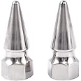 Lowrider 304 Stainless Steel Spike Axle Nuts Schwinn Cruiser Chopper BMX Stingray 3/8"-24