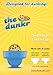 The Dipr the Ultimate Cookie Spoon and the Dunkr Cookie Cup - Set Pack - 2 Blue Diprs and 1 Blue Dunkr
