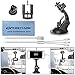 Car Suction Cup Mount Compatible for Gopro/Action Camera/iPhone / Smartphone Car Camcorder Suction Holder Cradle Bracket Support w/Super Wide Cell Phone Clip/Gopro Adapter / 3in1 USB Cable