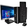 HP Elite Desktop Computer, Intel Core i5 3.2 GHz, 8 GB RAM, 500 GB HDD, Keyboard & Mouse, Wi-Fi, 19″ LCD Monitor, DVD-ROM, Windows 10, (Renewed)