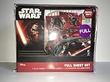 4 Pc Full Sheet Set Star Wars Episode VII the Force Awakens 7