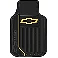 Plasticolor 001620R03 Chevrolet Chevy Logo Elite Universal Fit Car Truck SUV Front Floor Mats Pair