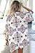 Vintage Women Girls Floral Print Long Loose Kimono Jacket Coat Cardigan Blouses (L, Sunshine)