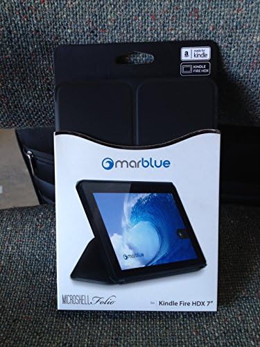 MARBLUE MicroShell Folio for Kindle Fire HDX 7" BLACK #KLMF21