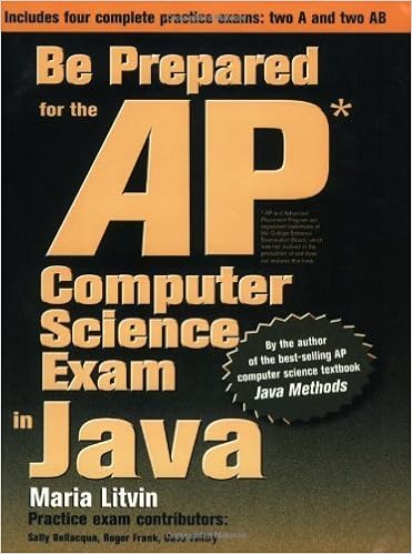 Be Prepared For The Ap Computer Science Exam In Java By Maria Litvin 2003 04 21 Amazon Com Books