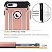 iphone 7 Plus Case,DUDETOP Shockproof Scratch-Resistant Resist Cracking Armor Protective Cover Easy Grip Design Hard PC Soft Silicone Back Case Skin for Apple iphone 7 Plus 5.5
