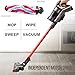 MATELOS Cordless Vacuum Cleaner, 2-in-1 Stick Vacuums, High Power Long Lasting Lightweight Handheld Rechargeable Vacuum Electric Brooms