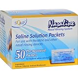 Squip Products Nasaline Salt Pre-Measured Packets - 50 Packets