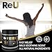 ReU Hemp Healing Pain Relief Salve - 500MG Organic Hemp Extract Cream with Pure Natural Essential Oils - Relieves Inflammation, Muscle, Joint, Back, Knee, Nerve Pain - Made in USA (2 oz)