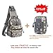 G4Free Tactical Molle Pouch Compact EDC Utility Gadget Waist Bag Pack with Cell Phone Holster for CCW Guns,iPhone 6 Plus(ACU)