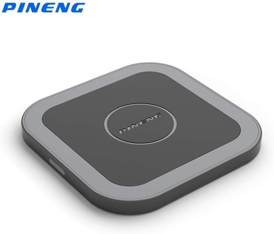 Wireless Charger Pad - Wireless Charging Base for iPhone X iPhone 8/8 Plus and All Qi-Enabled Devices (AC Adapter Not Included) (Black)